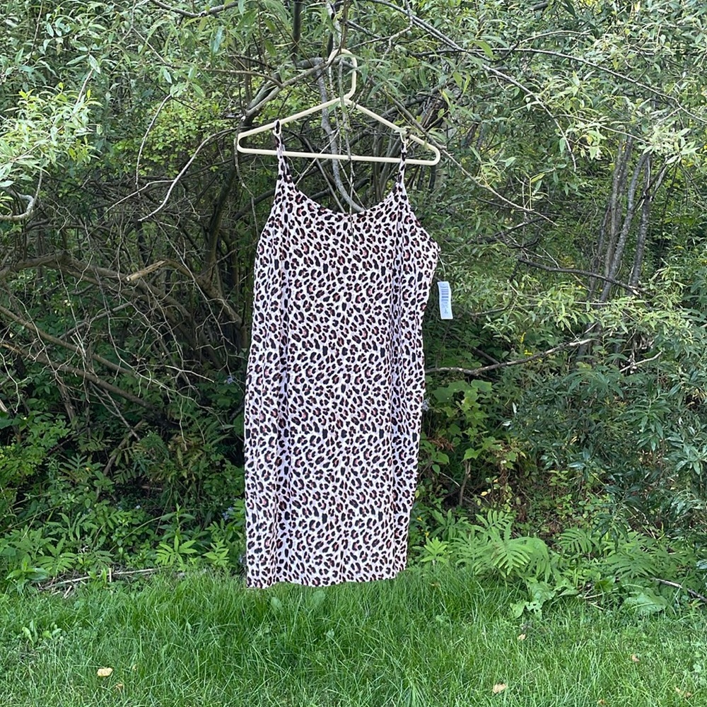 Torrid 2x leopard tank dress